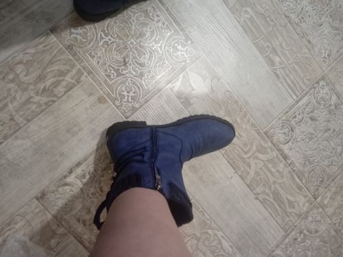 Customer photo review of Women's Fashion Casual Boots