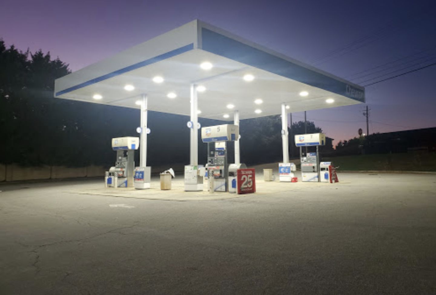 Customer photo review of LED Canopy Light - 150W - Gas Station Canopy - 5700K - (UL + DLC Listed)