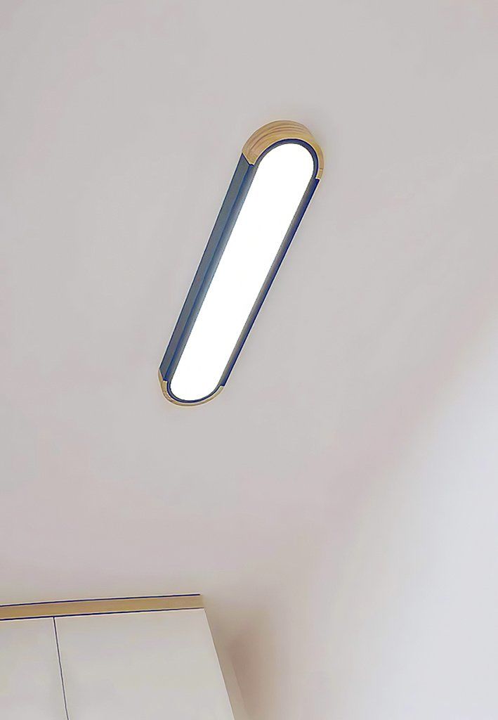 Customer photo review of Minimalist Long Oval Flush Mount LED Light