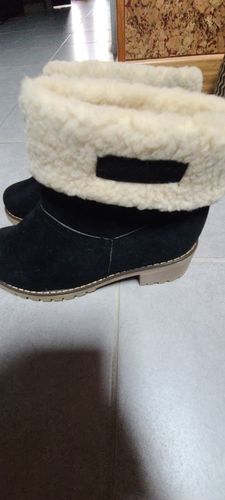 Customer photo review of Winter Shoes Fur Warm Snow Boots ( flash sale )