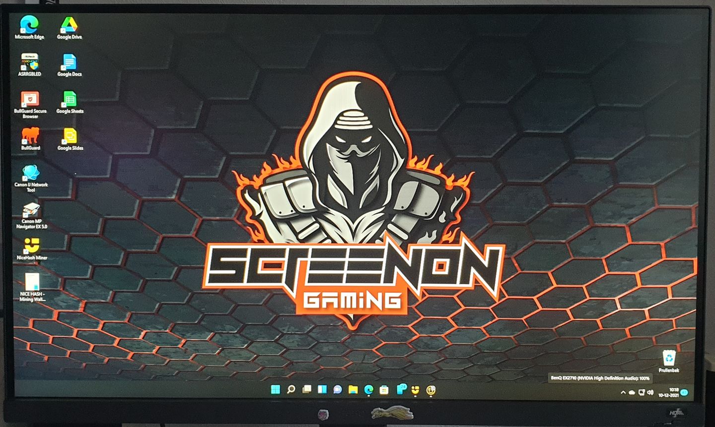 Customer photo review of BENQ - MOBIUZ 1ms IPS 144Hz Gamingmonitor | EX2710 | 27 Inch