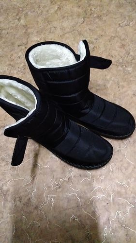 Customer photo review of Women's Waterproof Low Heel Ankle Boots