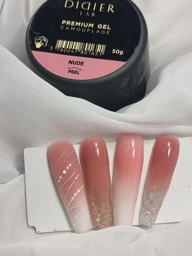 Customer photo review of Premium Camouflage gel Didier Lab  Nude  50 g.