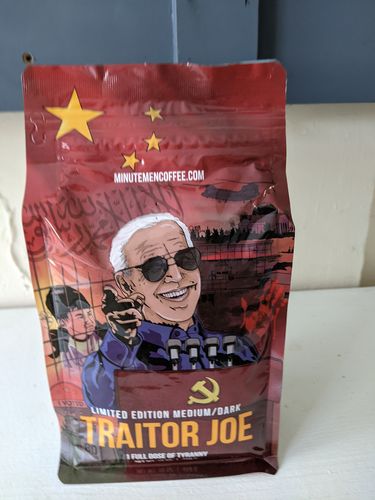 Customer photo review of TRAITOR JOE Collectors Roast
