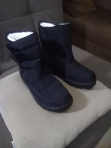 Customer photo review of Women's Waterproof Low Heel Ankle Boots