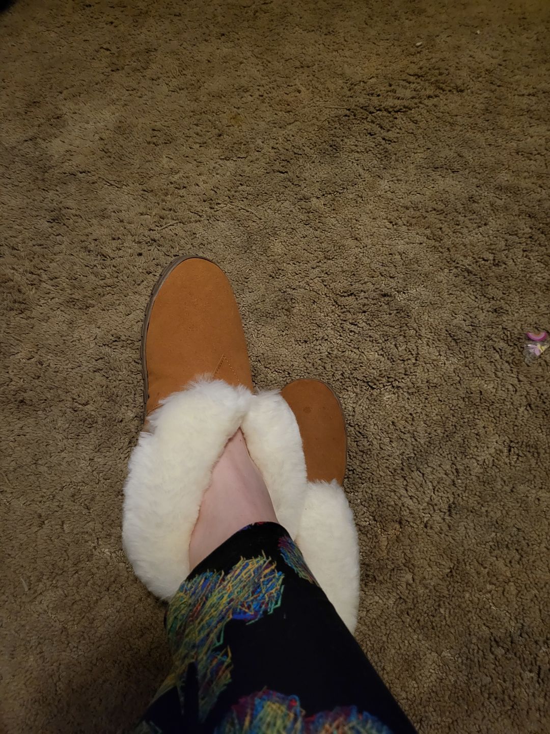 Customer photo review of LADIES SHEEPSKIN BOOTIE