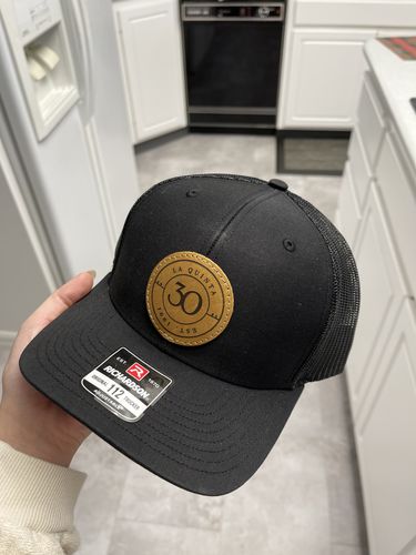Customer photo review of Richardson 112 Leather Patch Hat