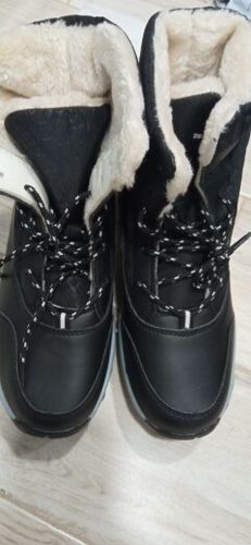 Customer photo review of Snowy - Premium Comfort Winter Boots