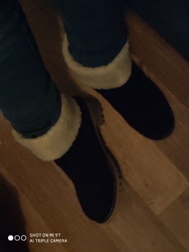 Customer photo review of Winter Shoes Fur Warm Snow Boots ( flash sale )