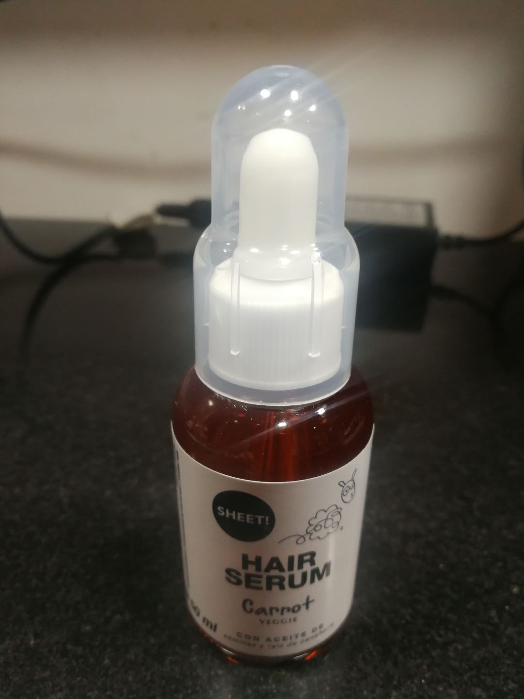 Customer photo review of SERUM ZANAHORIA PELO Y PESTAÑAS