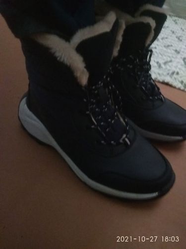 Customer photo review of Snowy - Premium Comfort Winter Boots