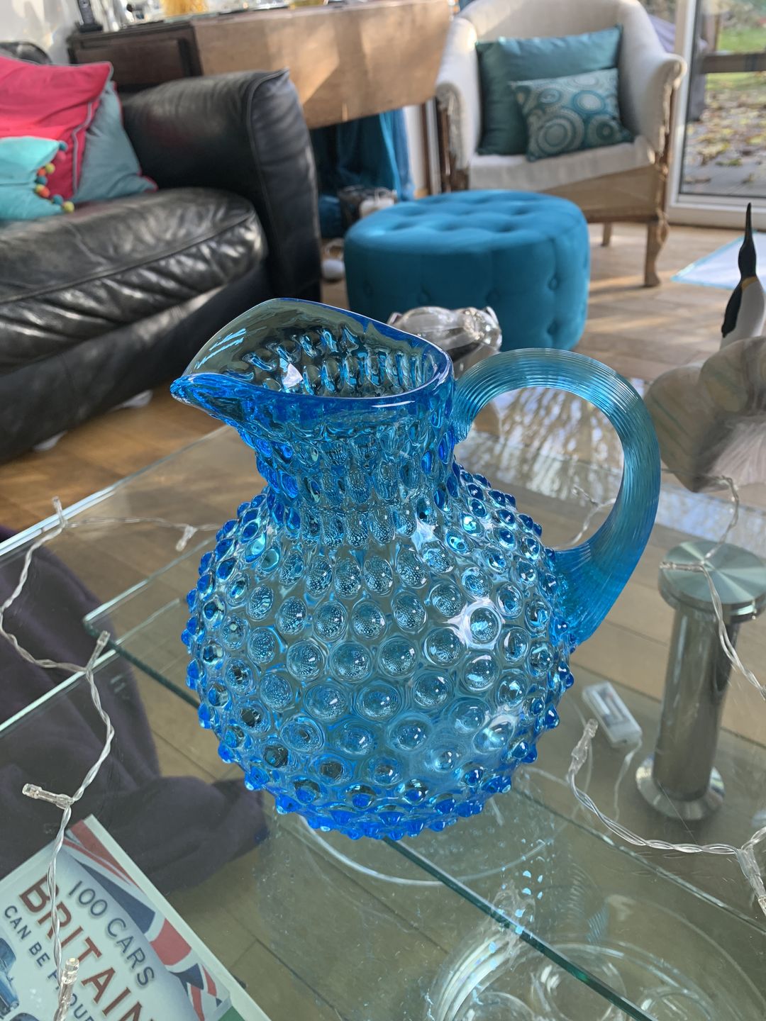 Customer photo review of Hobnail Džbán Azure