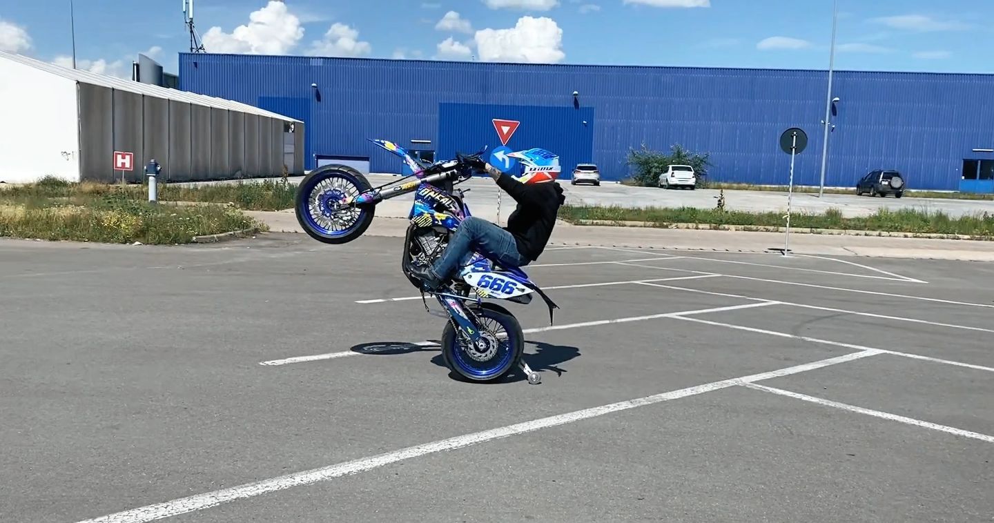 Customer photo review of ABS Wheelie Bar