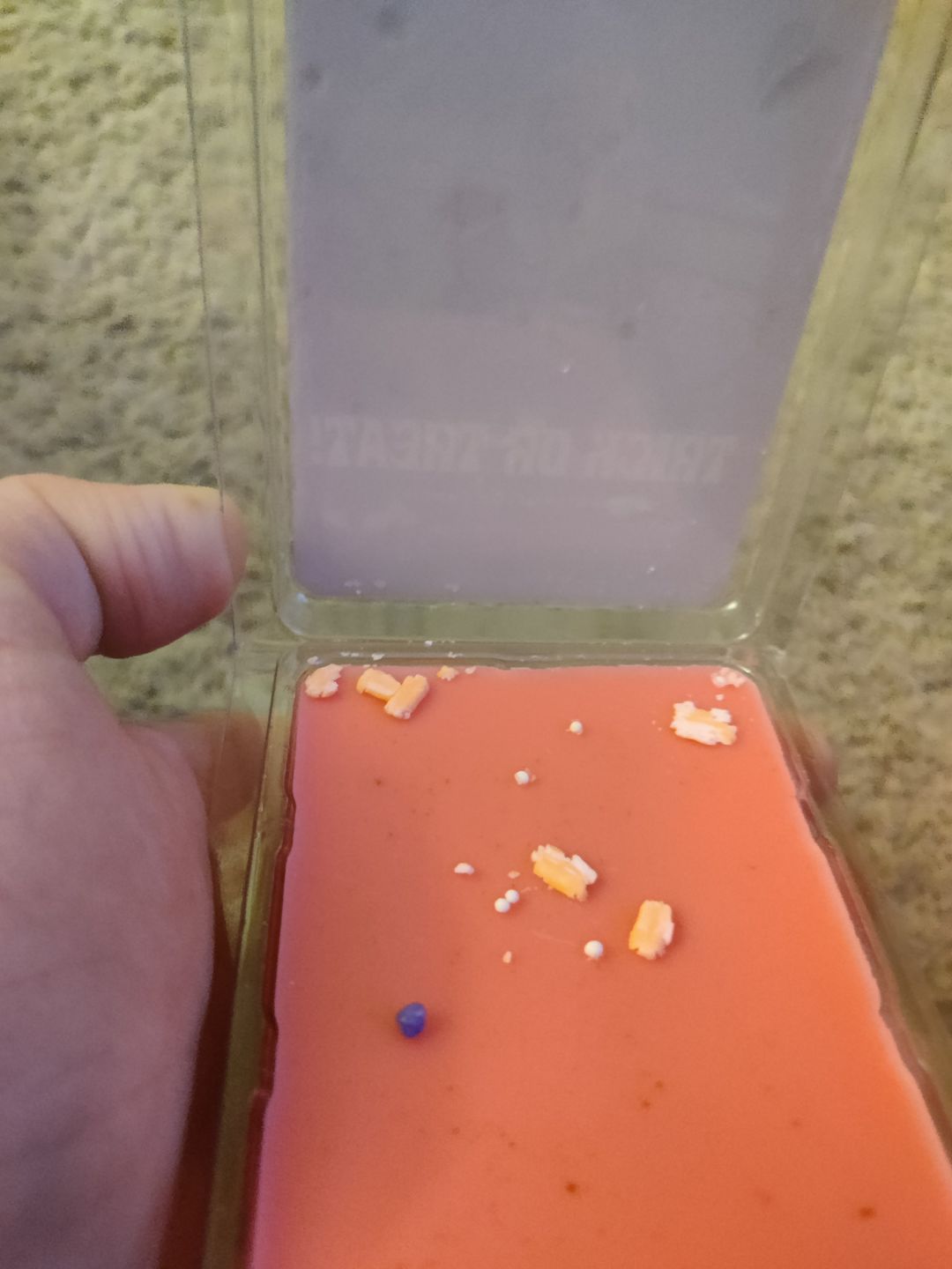 Customer photo review of Trick Or Treat Wax Melts