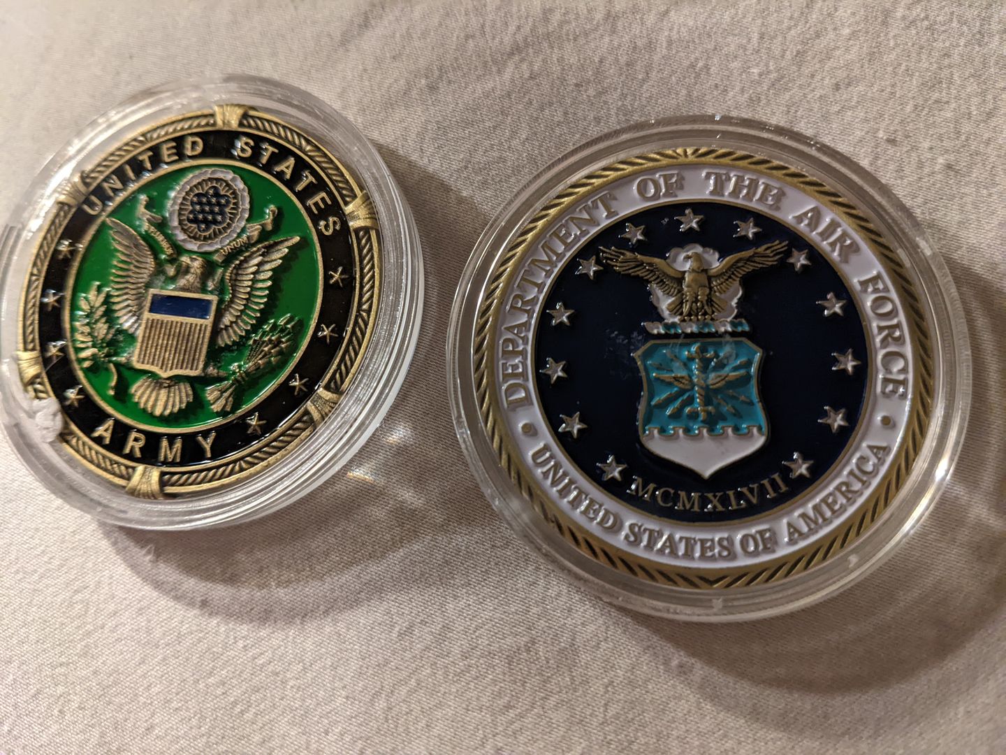Customer photo review of Vietnam Veteran Coin