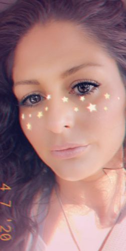 Customer photo review of Self Adhesive Reusable Eyelashes