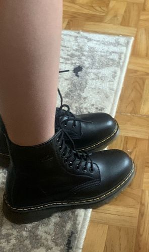 Customer photo review of Women Genuine Leather Shoes Winter Boots Woman Casual Autumn Botas Mujer Female Ankle Boots