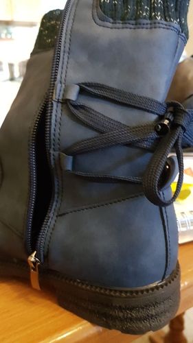 Customer photo review of Women's Fashion Casual Boots