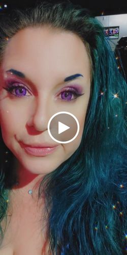 Customer video review of Nonno Purple Prescription Contact Lenses