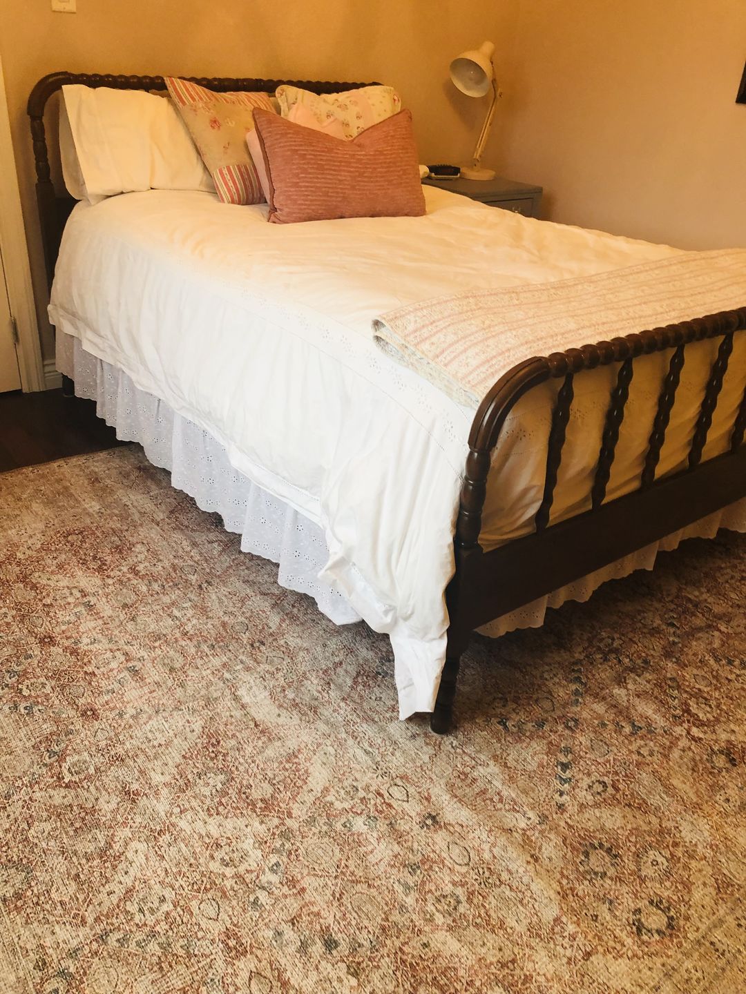 Customer photo review of Distressed Vintage Levent Area Rug