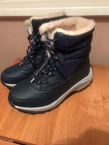 Customer photo review of Snowy - Premium Comfort Winter Boots