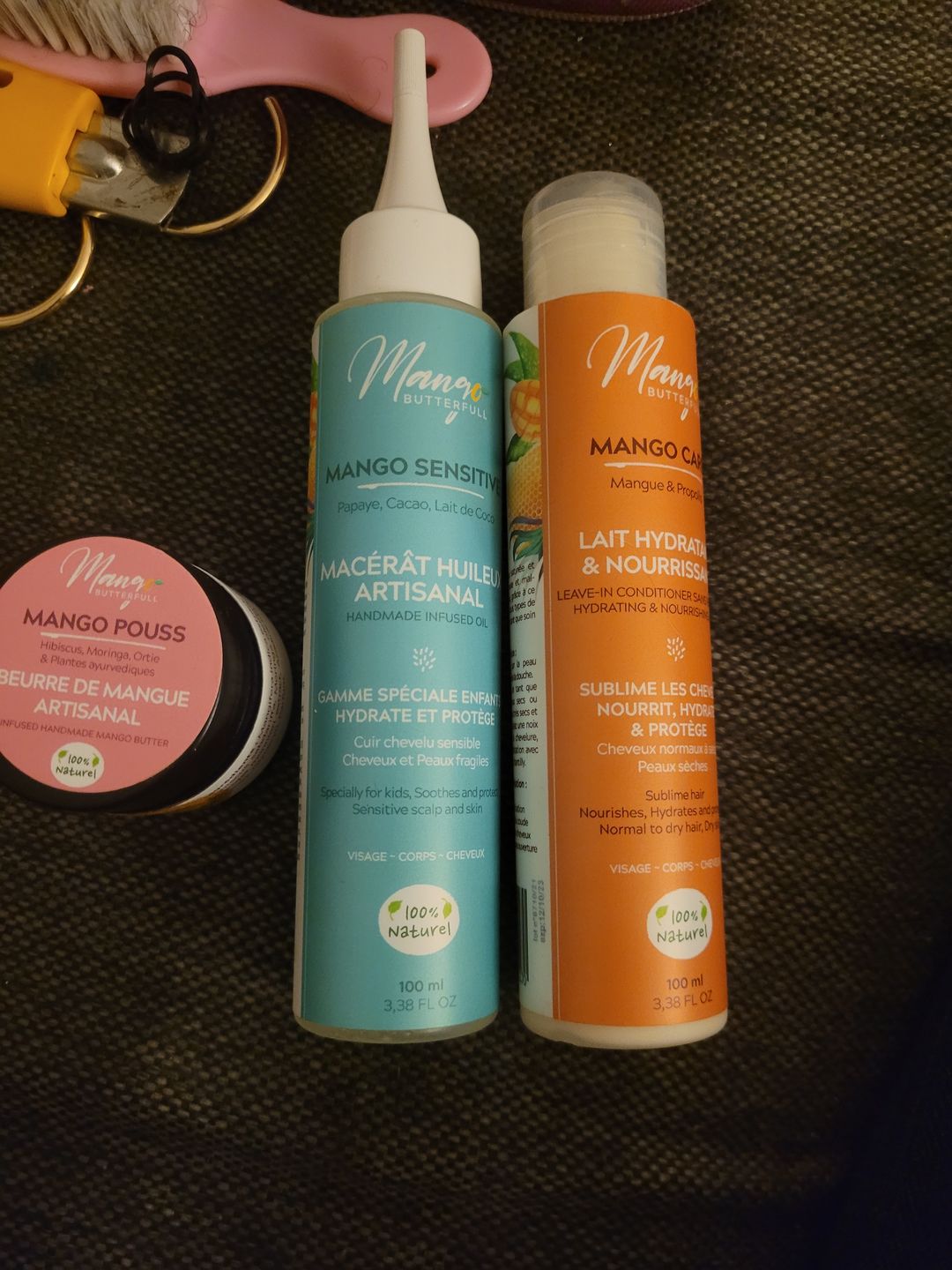 Customer photo review of Shampoing Doux SENSITIVE