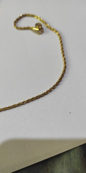 Customer photo review of 2-7mm Rope Chain