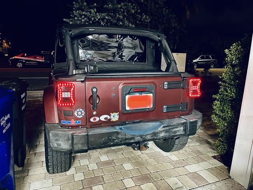 Customer photo review of JK to JL Conversion Tail Lights for 07-18 Jeep Wrangler JK/ JKU