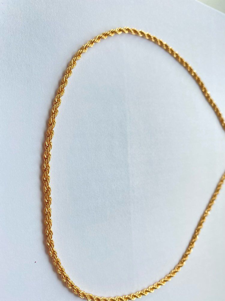 Customer photo review of 2-7mm Rope Chain