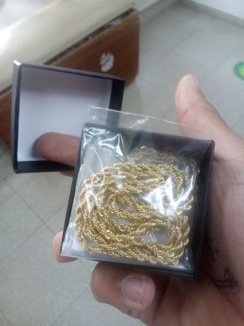 Customer photo review of 2-7mm Rope Chain