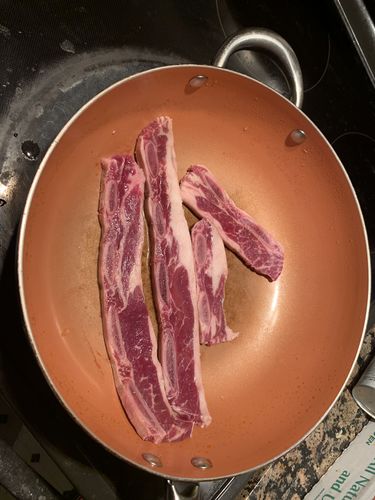 Customer photo review of Halal Beef Korean Ribs - Flanken Style