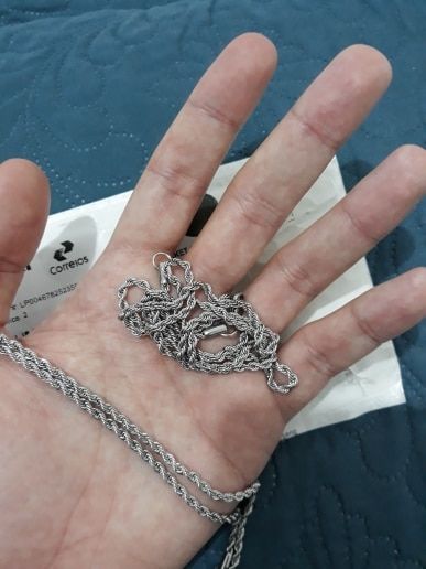 Customer photo review of 2-7mm Rope Chain