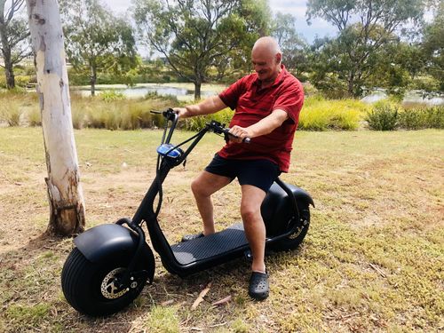 Customer photo review of KAA Kruiser Fat Tyre Electric Scooter