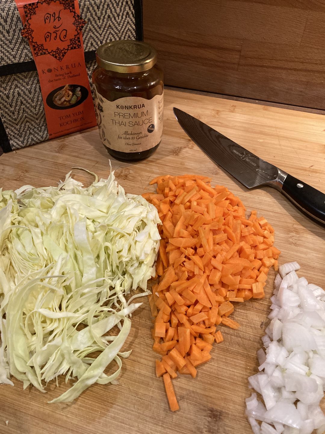 Customer photo review of Premium Thai Sauce mit 10 Rezeptkarten (für 13-15 Portionen)