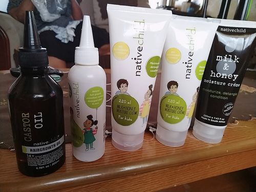 Customer photo review of Native Child Kids Milk & Honey Moisture Creme 250ml