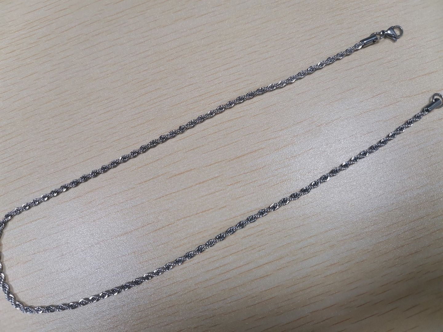 Customer photo review of 2-7mm Rope Chain