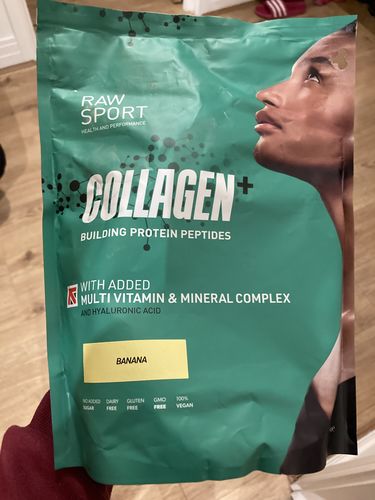 Customer photo review of Collagen + Peptide Vegan Protein Powder
