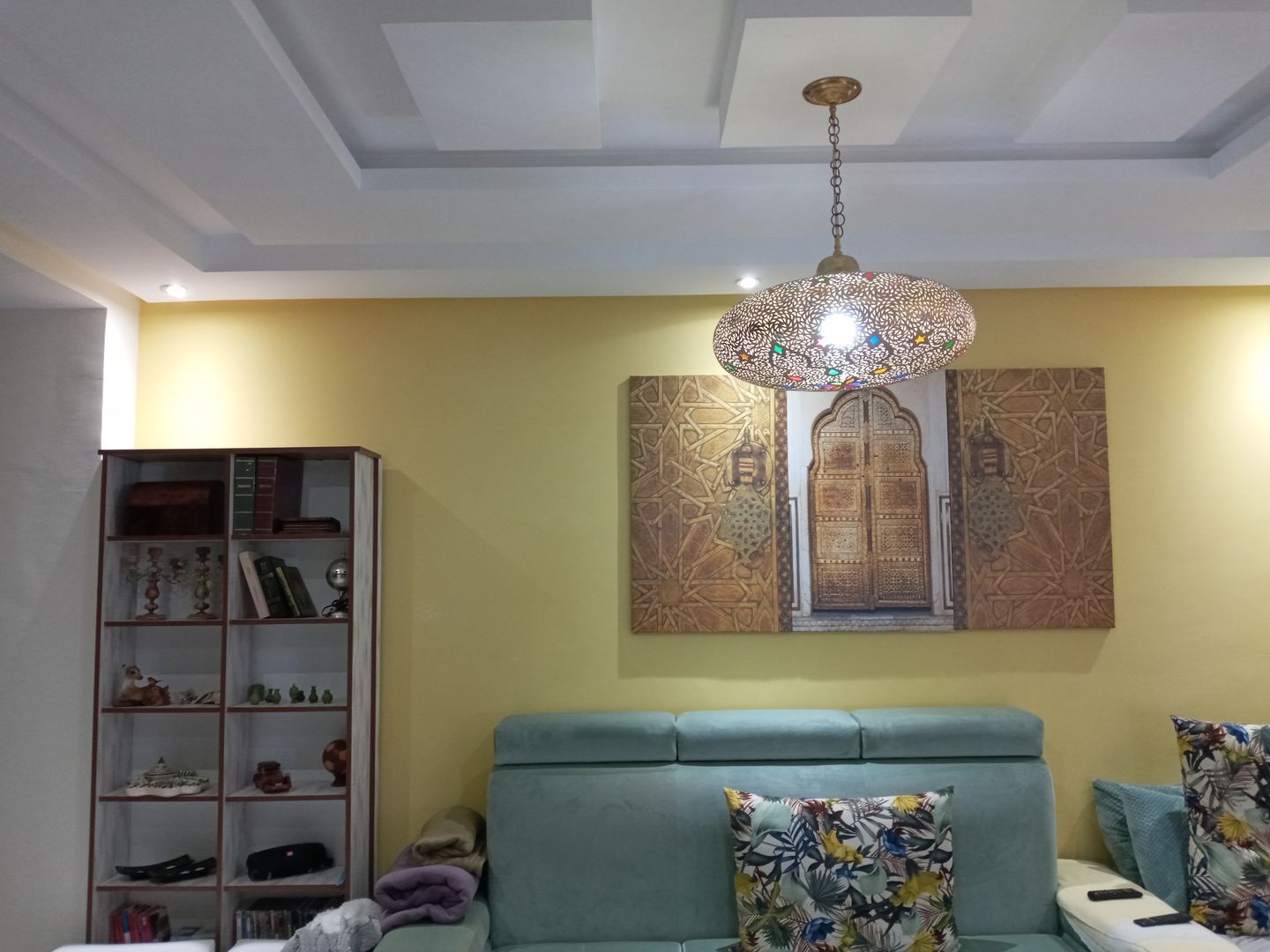 Customer photo review of Golden Gate - Set de tableaux décoratifs modernes