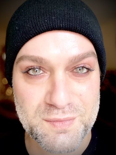 Customer photo review of [US Warehouse] Crystal Prescription Contact Lenses