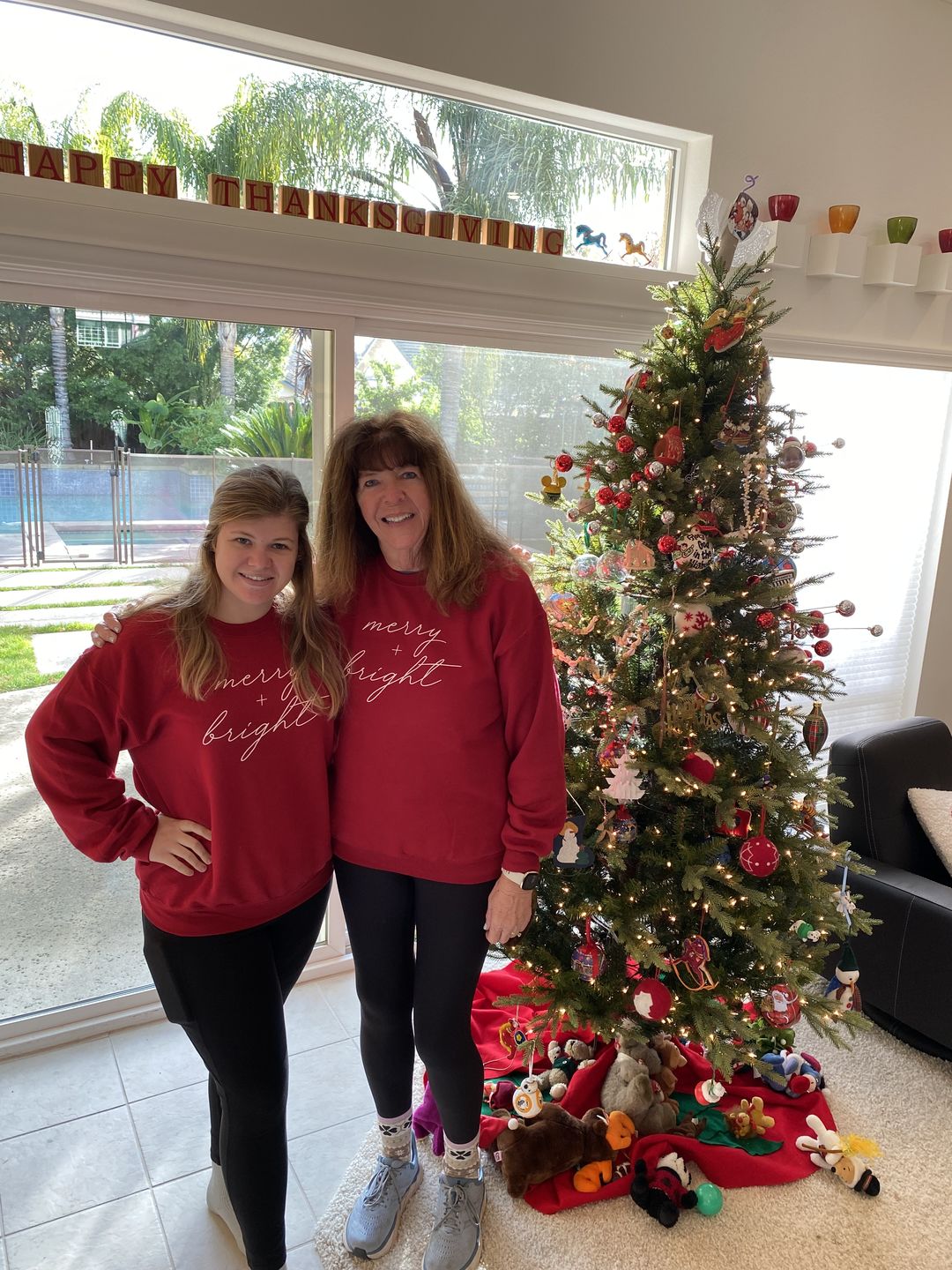 Customer photo review of Merry And Bright White Script