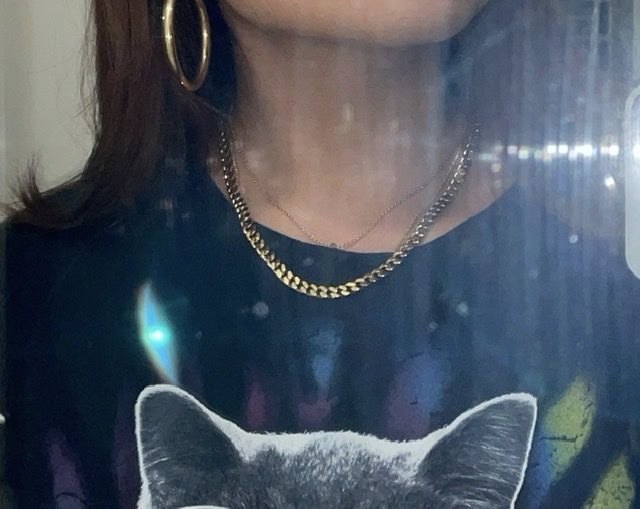 Customer photo review of Edgy Cuban Chain