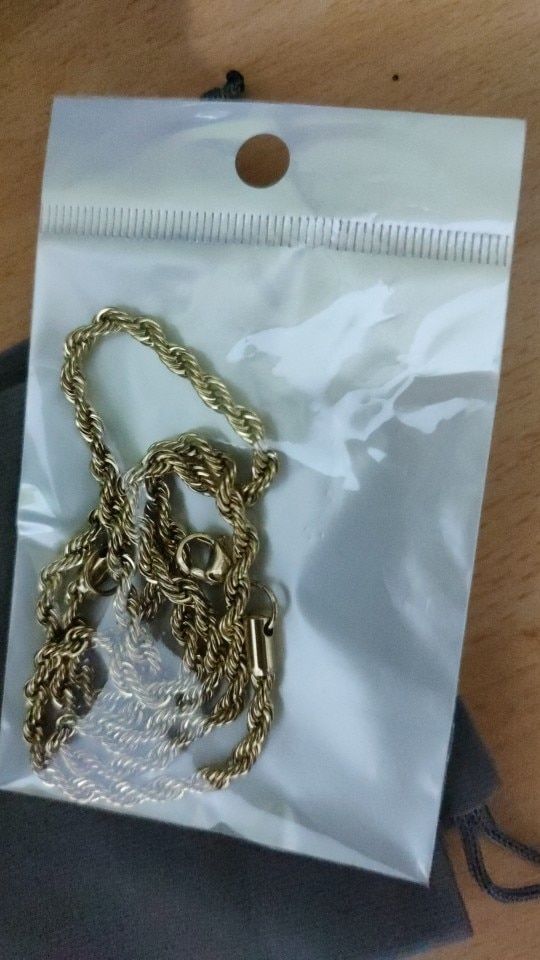 Customer photo review of 2-7mm Rope Chain