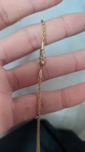 Customer photo review of 2-7mm Rope Chain