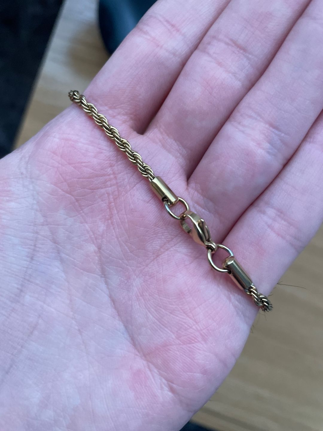 Customer photo review of 2-7mm Rope Chain