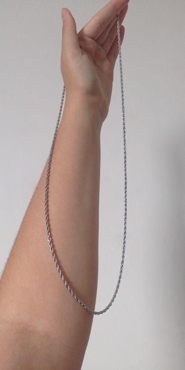 Customer photo review of 2-7mm Rope Chain