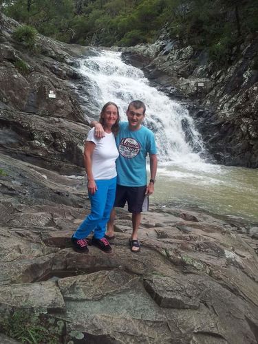 Customer photo review of Granddaughter Blanket - Bear Hug