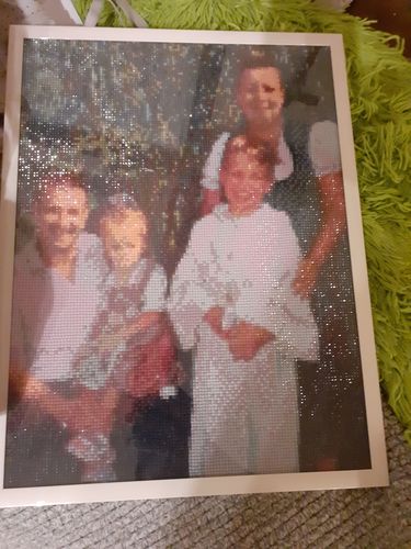 Customer photo review of Diamond Painting - Dein Wunschmotiv