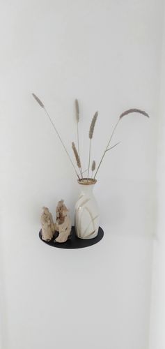 Customer photo review of FOLD Round Shelf 150