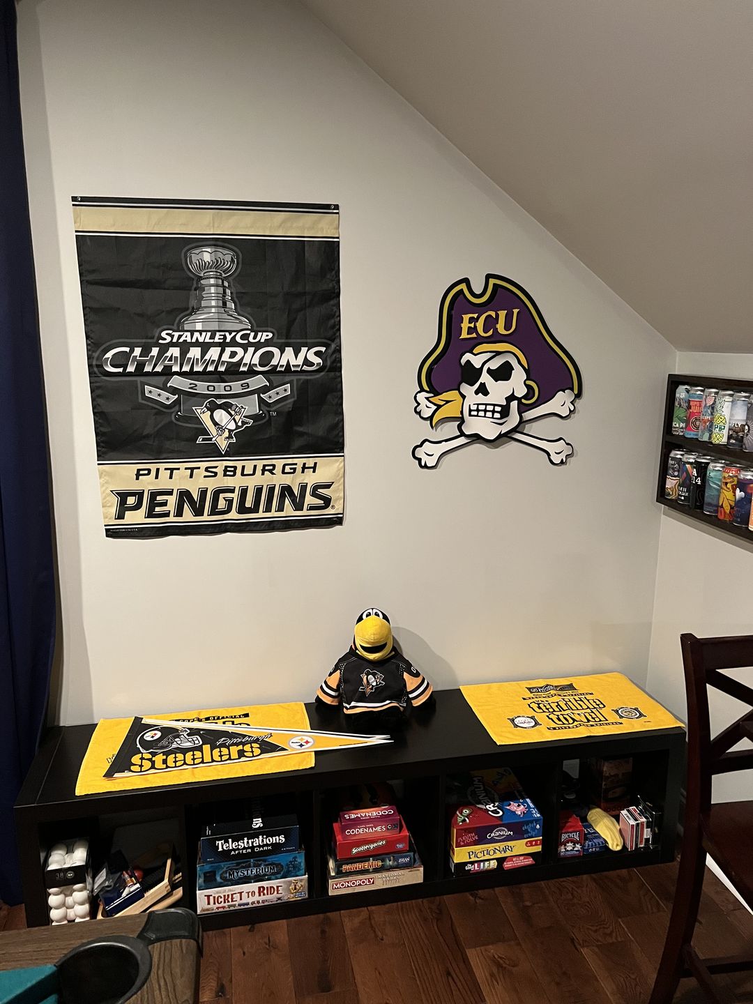 Customer photo review of East Carolina University Pirates 3D Vintage Metal Art
