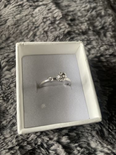 Customer photo review of Lattice Globe Ring with Natural Cambodian Zircon